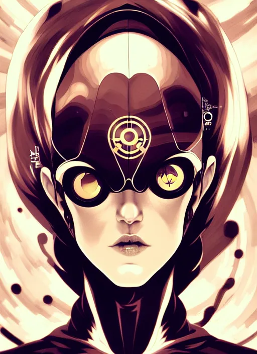 Image similar to style artgerm, joshua middleton, one punch man with swirling water swirling, symmetrical face, symmetrical eyes, steampunk cyberpunk,, cinematic lighting