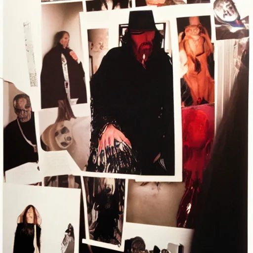 Image similar to The necromancer, portrait, fashion photography, by Juergen Teller, Micha Klein, Yohji Yamamoto