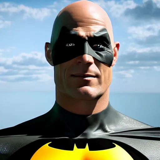 Prompt: Johnny sins as Batman 4K quality super realistic photorealism