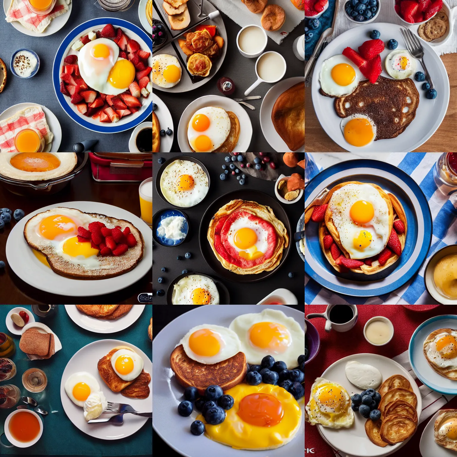 Prompt: a tasty american breakfast, 4 k, professional photography, 7 0 mm imax