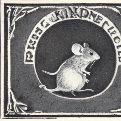 Image similar to a little mouse as the king of the united kingdom