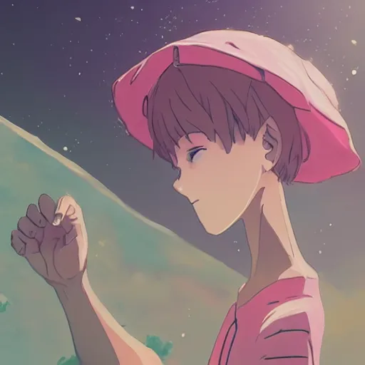 Image similar to a giraffe wearing a pink dress, illustration concept art anime key visual trending pixiv fanbox by wlop and greg rutkowski and makoto shinkai and studio ghibli and kyoto animation symmetrical facial features