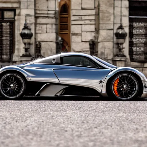 Prompt: a minivan designed by pagani, concept car, highly detailed, 8 k, sharp focus, depth of field, finely detailed car, high contrast, close up shot,