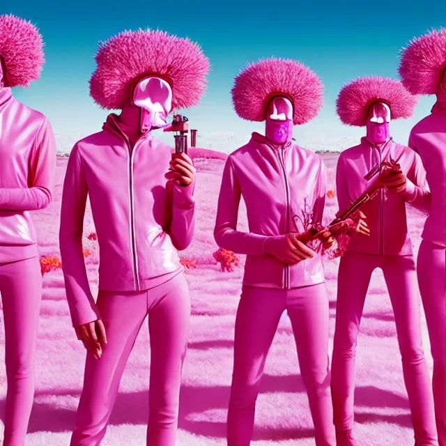 Image similar to fragrance advertising campaign by richard mosse