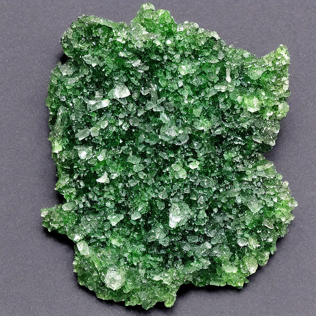 Image similar to real natural moldavite crystal texture