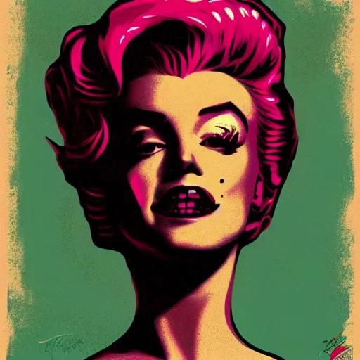 Image similar to portrait skull girl, marilyn monroe by petros afshar, tom whalen, laurie greasley, jc leyendecker and singer sargent