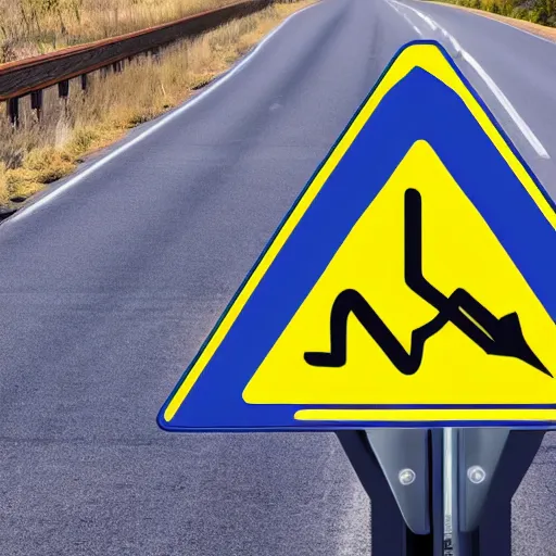 Image similar to confusing road signs, 8k resolution, ultrarealistic