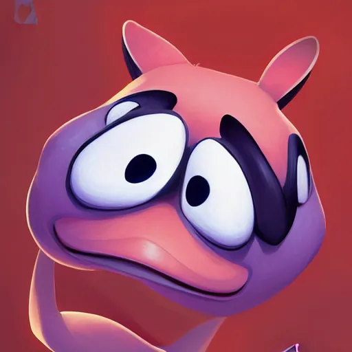 Image similar to face icon stylized minimalist the ren & stimpy show, loftis, cory behance hd by jesper ejsing, by rhads, makoto shinkai and lois van baarle, ilya kuvshinov, rossdraws global illumination