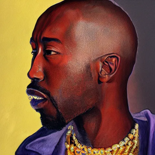 Image similar to detailed portrait of freddie gibbs