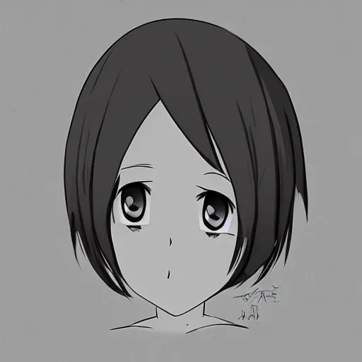 Image similar to Anime style illustration of a boulder with a face