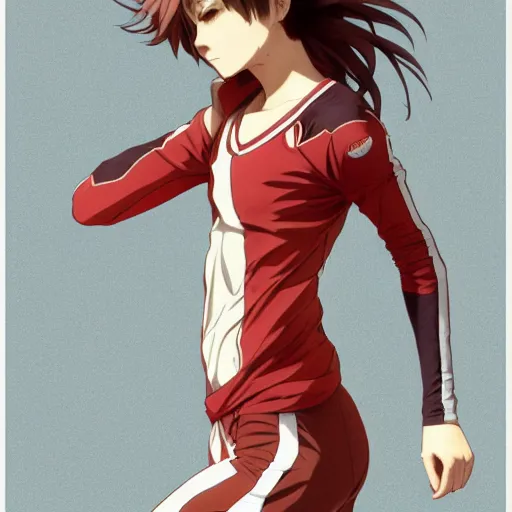 anime style, running, red sport clothing, marathon | Stable Diffusion |  OpenArt