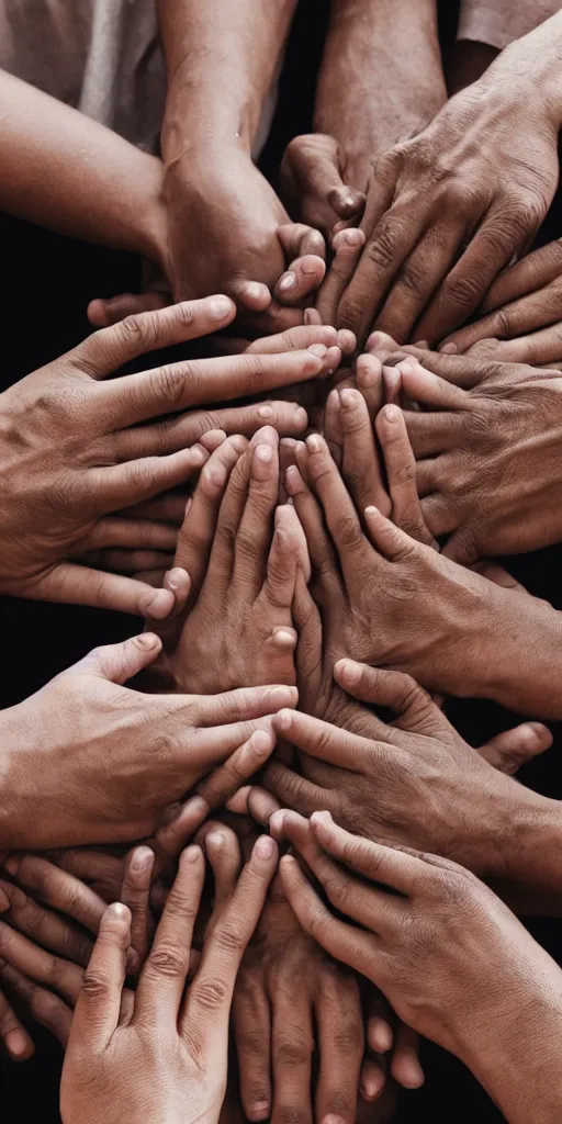Image similar to a high resolution photo of hands praying