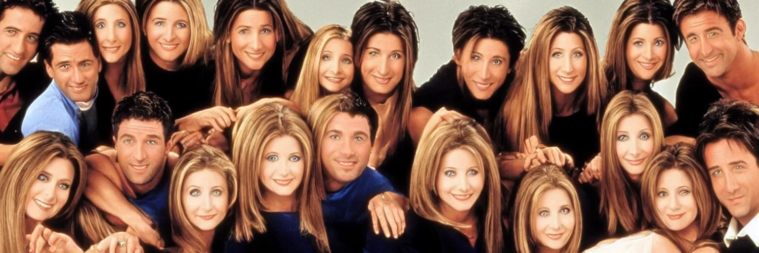 Image similar to the cast of friends