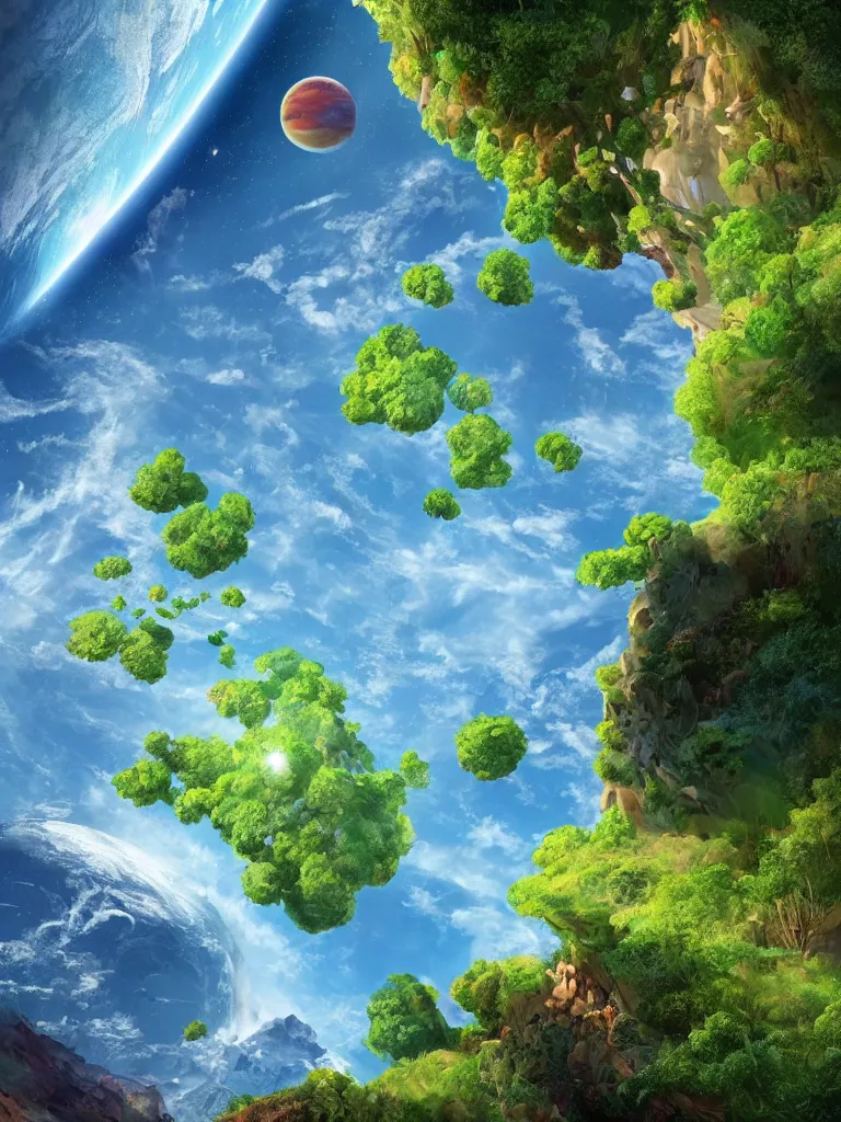 Prompt: love planet earth, by disney concept artists, blunt borders, rule of thirds, beautiful light