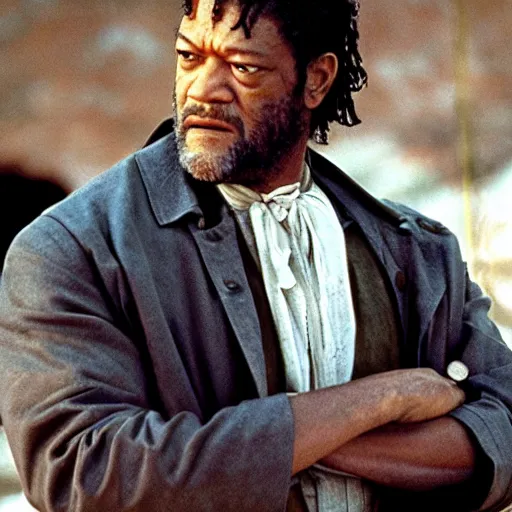 Prompt: Laurence Fishburne in The Patriot