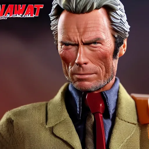 Image similar to clint eastwood action figure by hot toys.