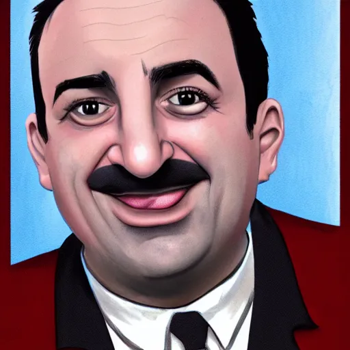 Prompt: accurate realistic portrait of Mike Stoklasa, hd, 4k, award winning