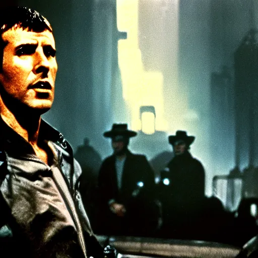 Prompt: Blade Runner, 1955