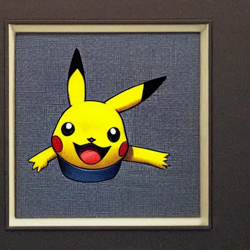 Image similar to a cotton Pikachu