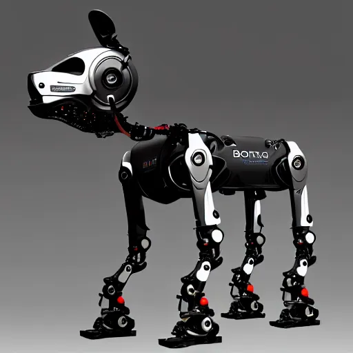 Image similar to boston dynamics bigdog high resolution intricated details