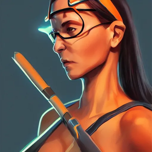 Prompt: gordon freeman as a woman, hd shot, concept art, artstation, comic style, by artgerm and jakub rozalaki