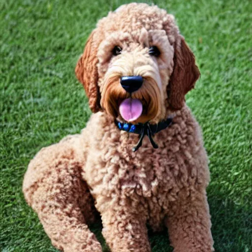 Prompt: CAD Model of a Goldendoodle