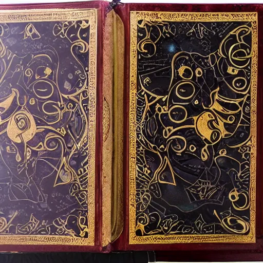 Image similar to exquisite magic book