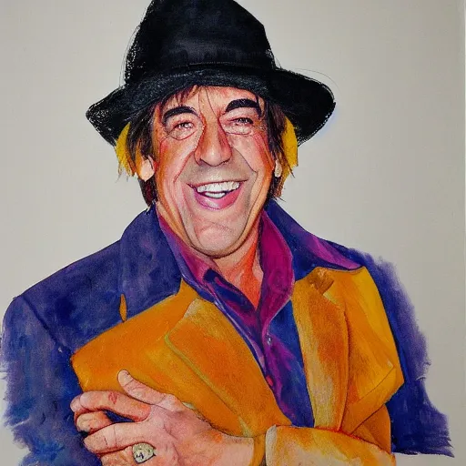 Image similar to portrait of molly meldrum, by max meldrum