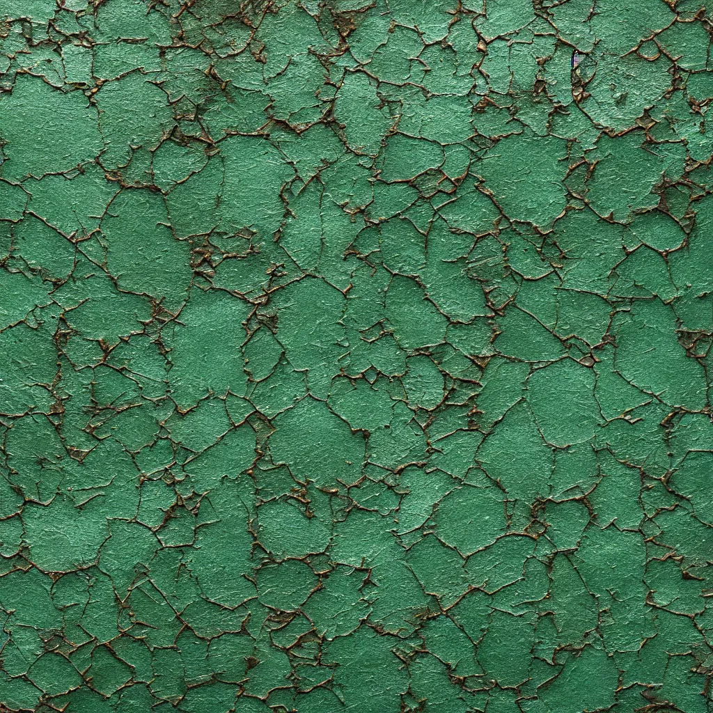 Prompt: green oxidized copper shaped like tiles texture material, high definition, high detail, 8k, photorealistic