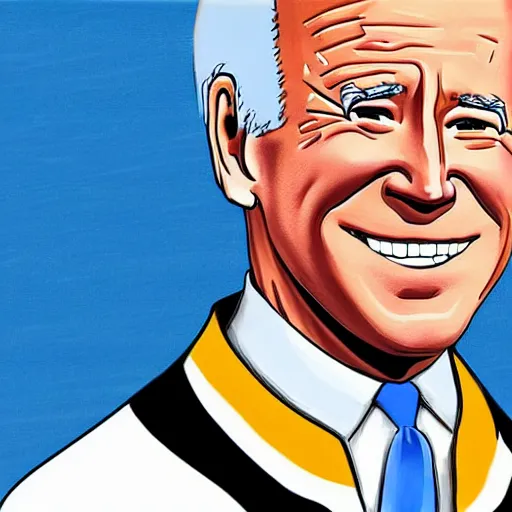 Image similar to Joe Biden by Studio Ghibli