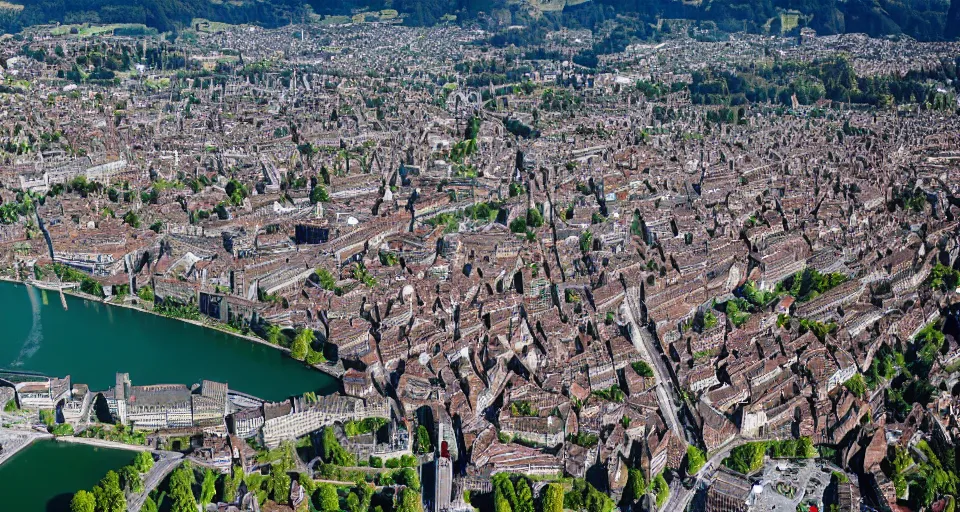 Image similar to aerial photography city bern