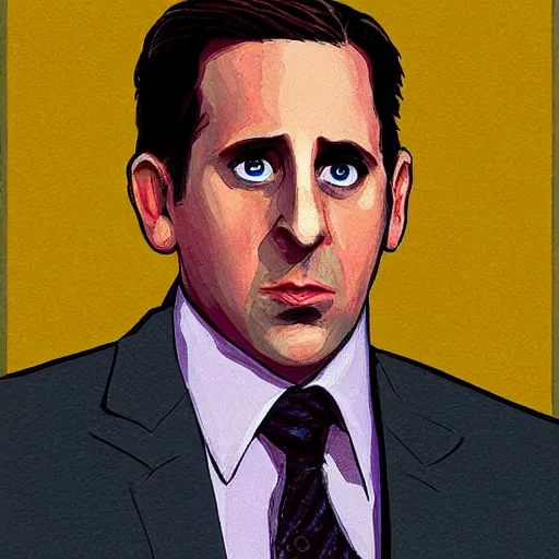 Image similar to michael scott by sutherland, graham