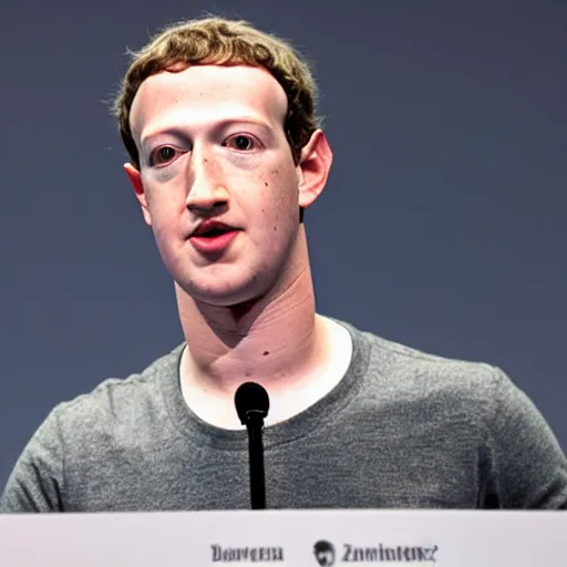 Image similar to Cyborg Mark Zuckerberg