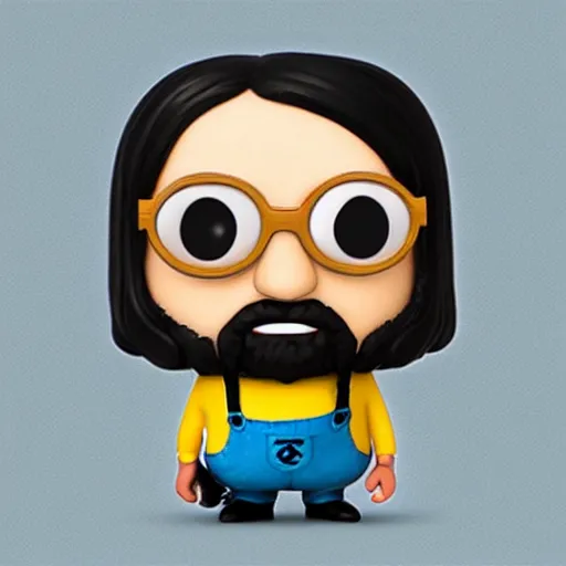 Image similar to minion jesus funko pop