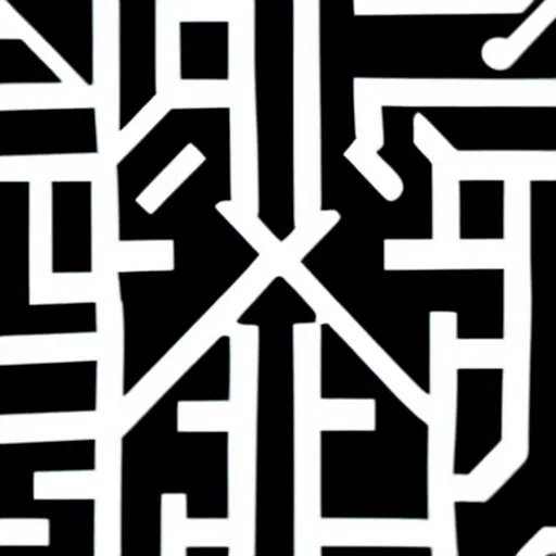 Image similar to black and white minimal animal symbol by karl gerstner, monochrome, 8 k scan, centered, symetrical, satisfying, bordered