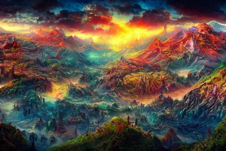 Image similar to a very beautiful crazy landscape photo of a secret civilization, hyperdetailed, nice colors, cinematic masterpiece