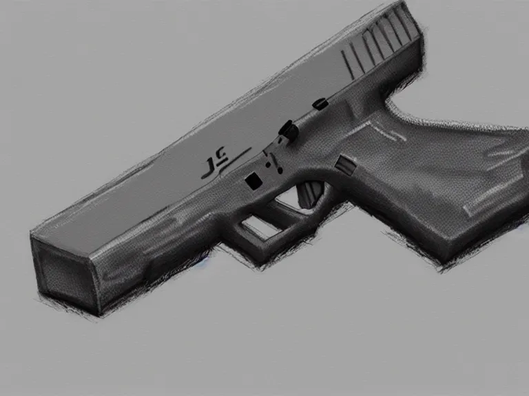 Image similar to glock 1 7, art by adrien roose, furaffinity, extremely detailed, digital painting, concept art, smooth, sharp focus, illustration, trending