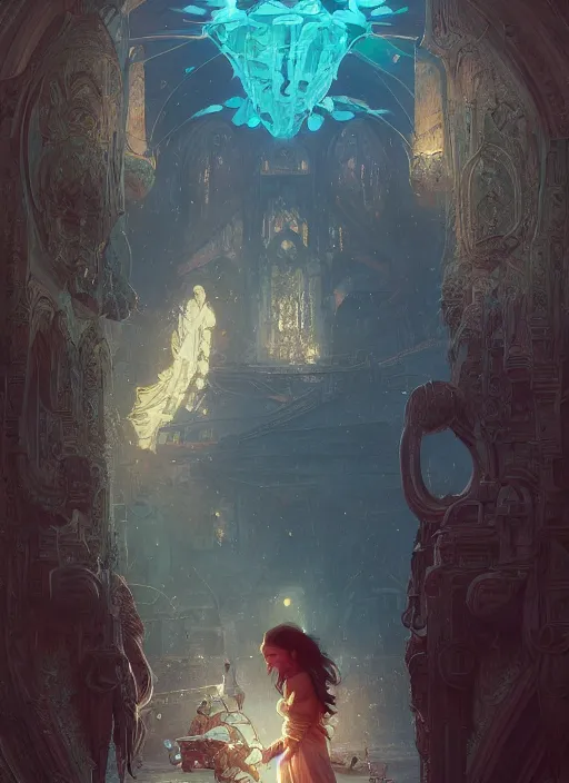 Image similar to highly detailed portrait of issam harris, unreal engine, fantasy art by greg rutkowski, loish, rhads, ferdinand knab, makoto shinkai and lois van baarle, ilya kuvshinov, rossdraws, tom bagshaw, alphonse mucha, global illumination, radiant light, detailed and intricate environment