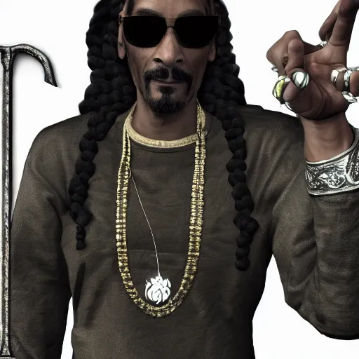 Image similar to snoop dogg in skyrim