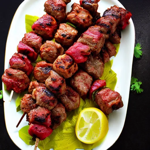 Image similar to Turkish kabab, 4k,
