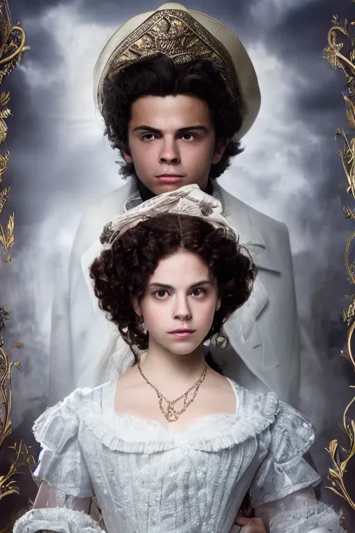 Image similar to jake t. austin as anna karenina in the new live action remake, 3 5 mm photography, highly detailed, cinematic lighting, 4 k