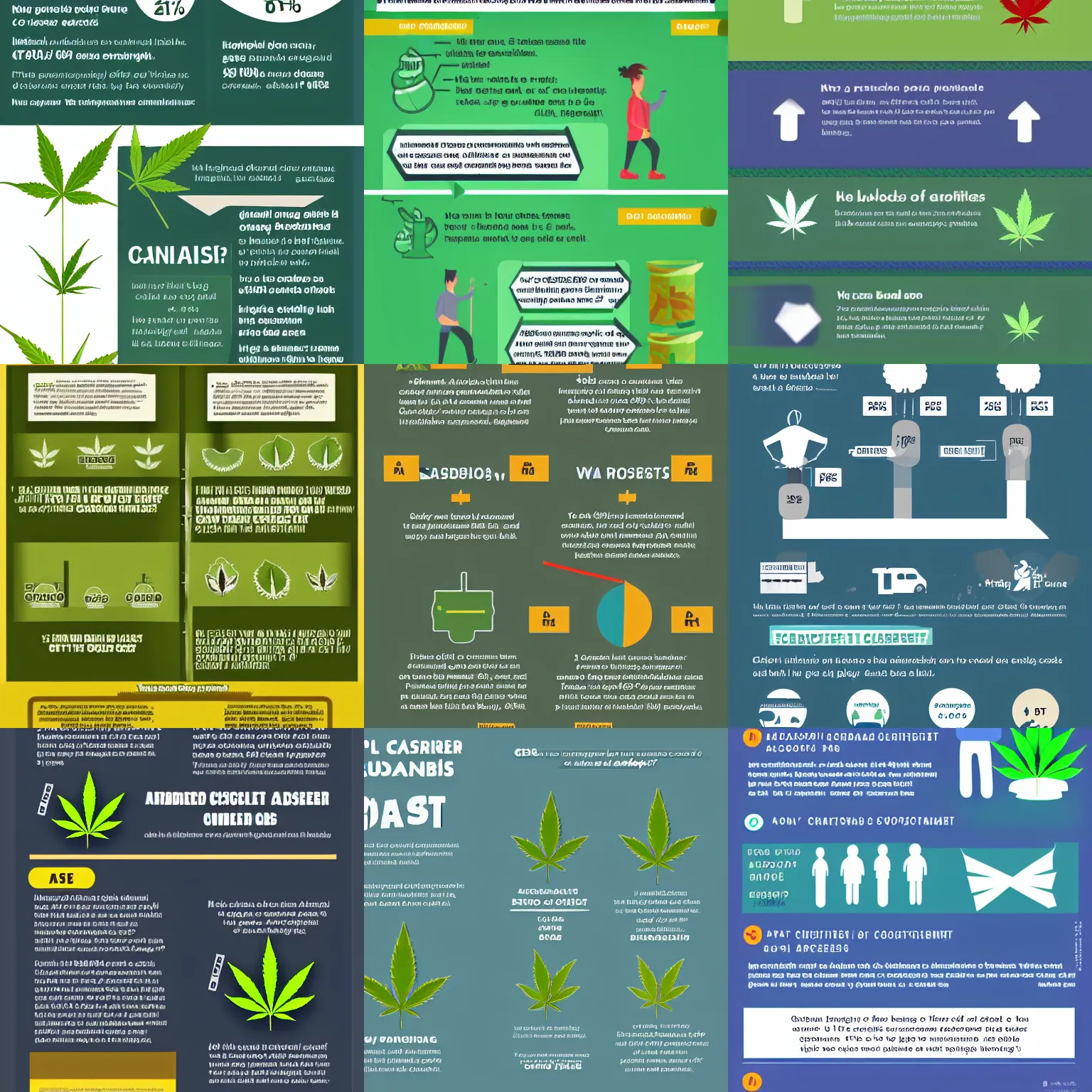 Prompt: simple infographic illustration how to access cheaper cannabis