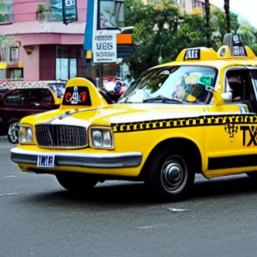 Image similar to taxi cholo