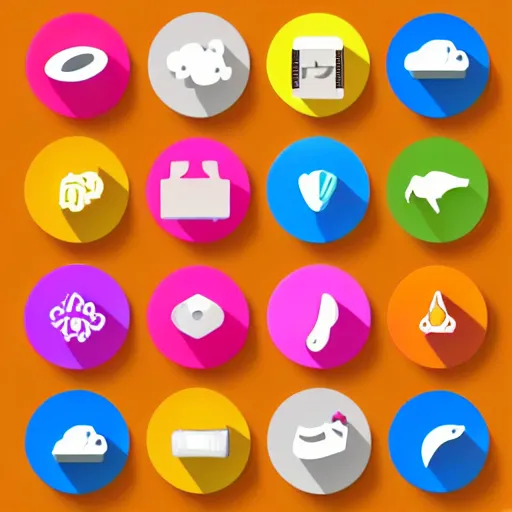 Prompt: brandable icons