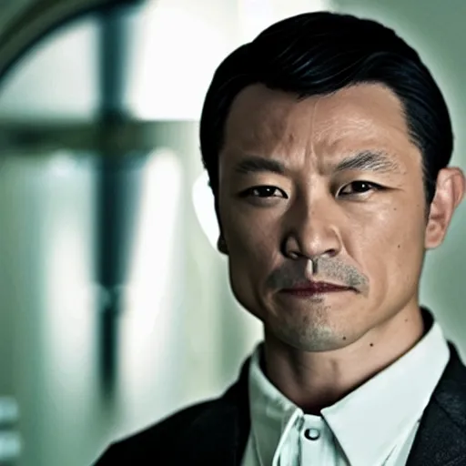 Prompt: Takeshi Kovacs from altered carbon