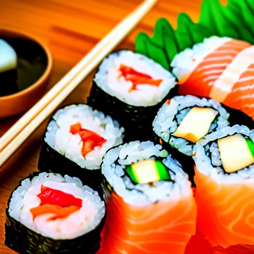 Image similar to macro gourmet top quality hdr sushi sashimi photography professional photograph