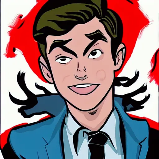 Prompt: archie andrews in hell