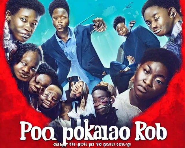 Prompt: movie poster for a movie called pokoanboi