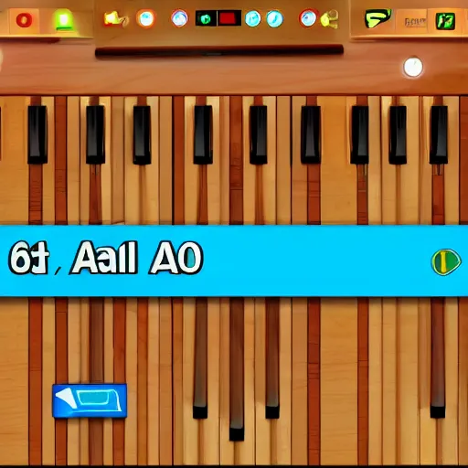 Prompt: vocaloid 6 ai, ui screenshot, piano roll