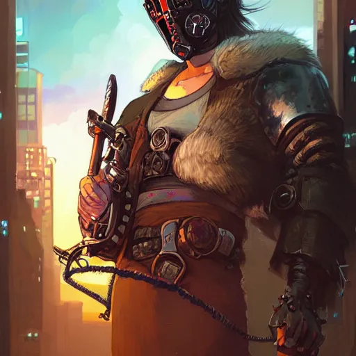 Image similar to cyberpunk viking helmet mask warrior goddess robot ninja fantasy, art gta 5 cover, official fanart behance hd artstation by jesper ejsing, by rhads, makoto shinkai and lois van baarle, ilya kuvshinov, ossdraws